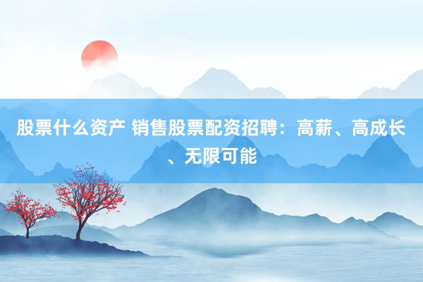 股票什么资产 销售股票配资招聘：高薪、高成长、无限可能